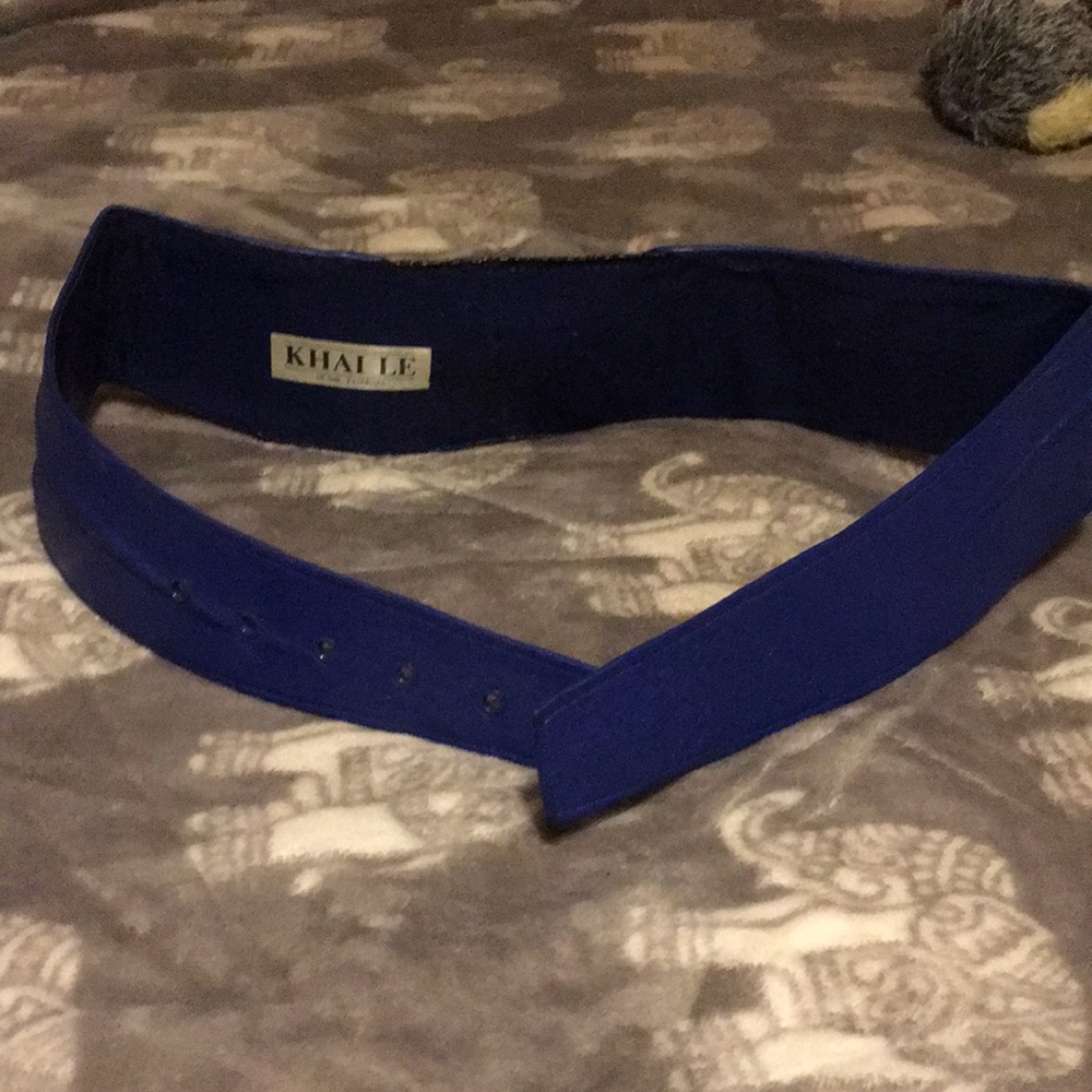 Vintage Wide Leather Belt - Picture 2 of 3